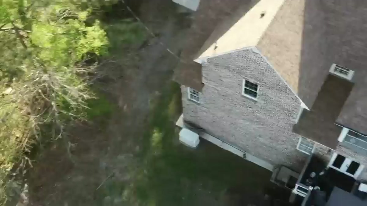 Roof detail from supplied reference footage